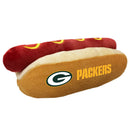 Pet’s First Hot Dog Plush Dog Toy - Green Bay Packers - Dog Toys 10