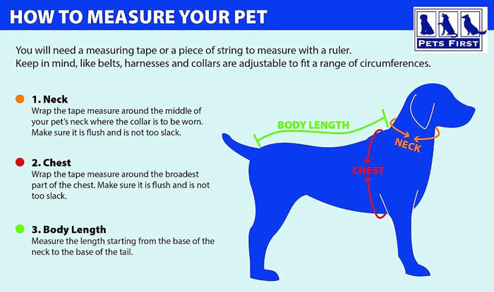 Pet's First Measure Chart