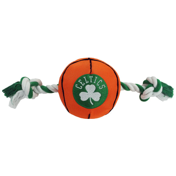 Pet’s First NBA Basketball Rope Dog Toy - Boston Celtics - Dog Toys 2