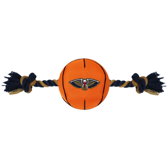 Pet’s First NBA Basketball Rope Dog Toy - New Orleans Pelicans - Dog Toys 19