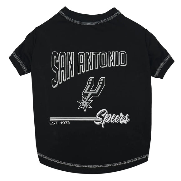 Pet's First NBA Bold City Text Tee for Dogs & Cats Dog Clothing & Apparel.