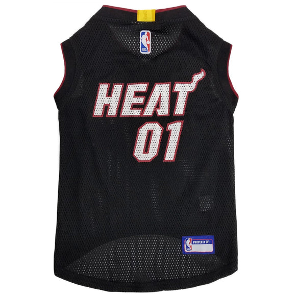 Pet’s First NBA Mesh Jersey for Dogs & Cats - X-Small / Miami Heat - Dog Clothing & Apparel 6