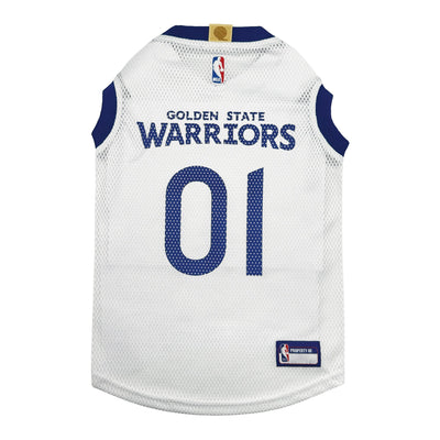 Pet’s First NBA Road Jersey for Dogs & Cats - X-Small / Golden State Warriors - Dog Clothing & Apparel 1
