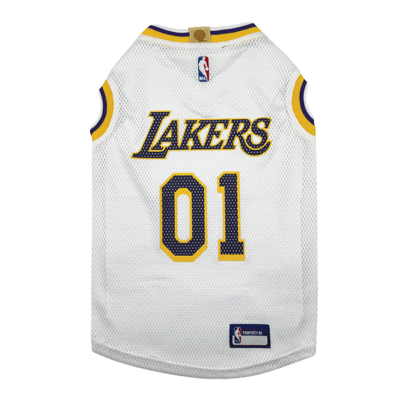 Pet’s First NBA Road Jersey for Dogs & Cats - X-Small / LA Lakers - Dog Clothing & Apparel 3