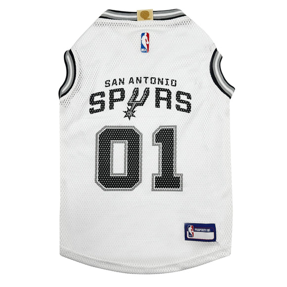 Pet’s First NBA Road Jersey for Dogs & Cats - X-Small / San Antonio Spurs - Dog Clothing & Apparel 4