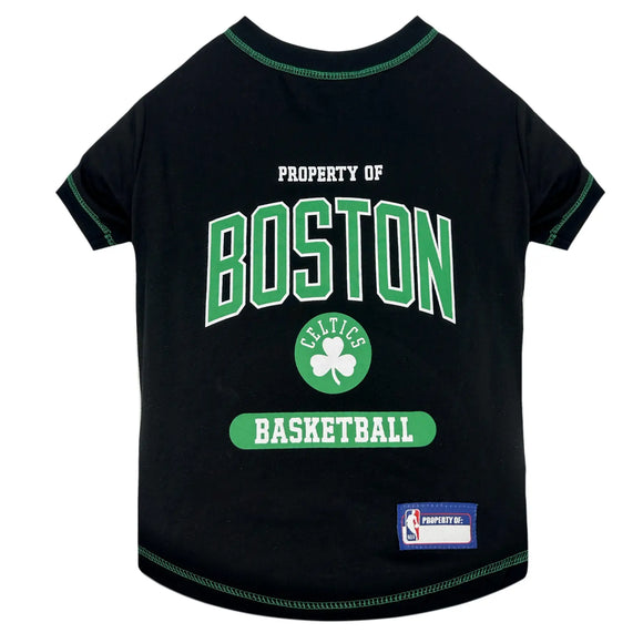 Pet’s First NBA Tee Shirt for Dogs & Cats - X-Small / Boston Celtics - Dog Clothing & Apparel 3