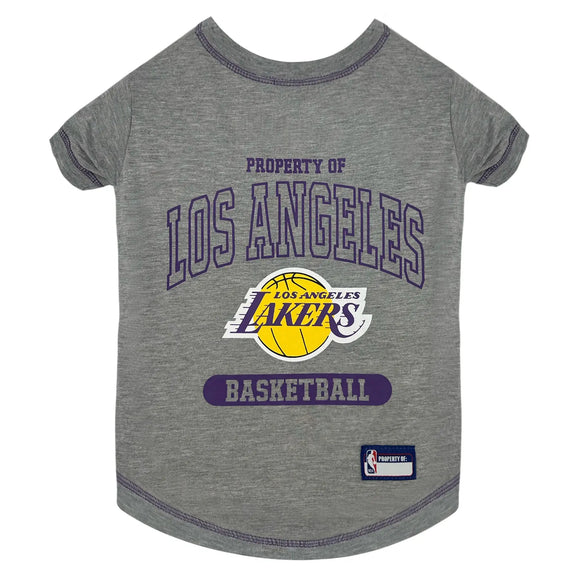 Pet’s First NBA Tee Shirt for Dogs & Cats - X-Small / LA Lakers - Dog Clothing & Apparel 4