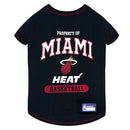 Pet’s First NBA Tee Shirt for Dogs & Cats - X-Small / Miami Heat - Dog Clothing & Apparel 5