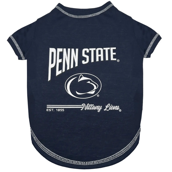 Pet’s First NCAA Bold City Text Tee for Dogs & Cats - X-Small / Penn State Nittany Lions - Pet Apparel 4