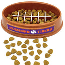 Pet’s First NCAA Football Slow Feeder Bowl - Clemson Tigers - Dog Bowls & Feeders 8