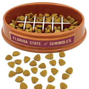Pet’s First NCAA Football Slow Feeder Bowl - Florida State Seminoles - Dog Bowls & Feeders 2