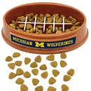 Pet’s First NCAA Football Slow Feeder Bowl - Michigan Wolverines - Dog Bowls & Feeders 3