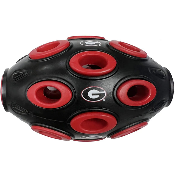 Pet's First NCAA Football Treat Dispenser Toy for Dogs Dog Toys.