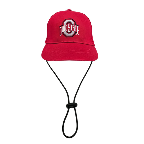 Pet’s First NCAA Pet Cap for Dogs & Cats - Small/Medium / Ohio State Buckeyes - Dog Clothing & Apparel 4