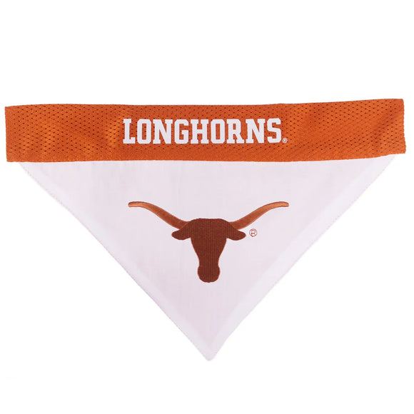 Pet’s First NCAA Reversible Bandana for Dogs & Cats - Small/Medium / Texas Longhorns - Dog Clothing & Apparel 7