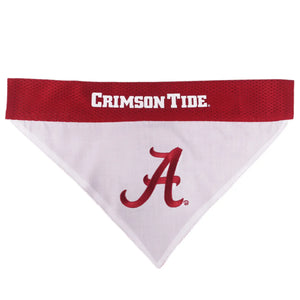 Pet’s First NCAA Reversible Bandana for Dogs & Cats - Small/Medium / Alabama Crimson Tide - Dog Clothing & Apparel 1
