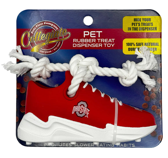 Pet’s First NCAA Sneaker Rope Toy Treat Dispenser for Dogs - Dog Toys 15