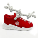 Pet’s First NCAA Sneaker Rope Toy Treat Dispenser for Dogs - Ohio State Buckeyes - Dog Toys 6