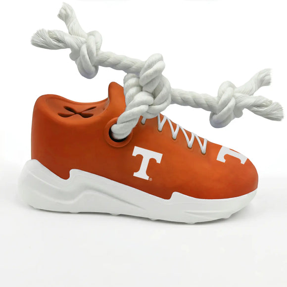 Pet’s First NCAA Sneaker Rope Toy Treat Dispenser for Dogs - Tennesse Volunteers - Dog Toys 7