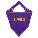 Pet’s First NCAA Tie Around Bandana for Dogs & Cats - Small/Medium / Louisiana State Tigers - Dog Clothing & Apparel 10