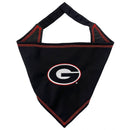 Pet’s First NCAA Tie Around Bandana for Dogs & Cats - Small/Medium / Georgia Bulldogs - Dog Clothing & Apparel 1