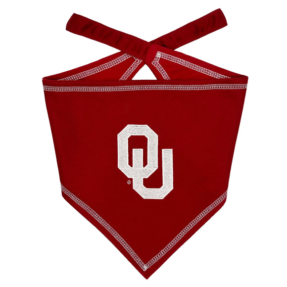 Pet’s First NCAA Tie Around Bandana for Dogs & Cats - Small/Medium / Oklahoma Sooners - Dog Clothing & Apparel 11