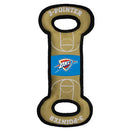 Pet’s First Nylon Court Tug Dog Toy - OKC Thunder - Dog Toys 1