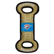 Pet’s First Nylon Court Tug Dog Toy - OKC Thunder - Dog Toys 1