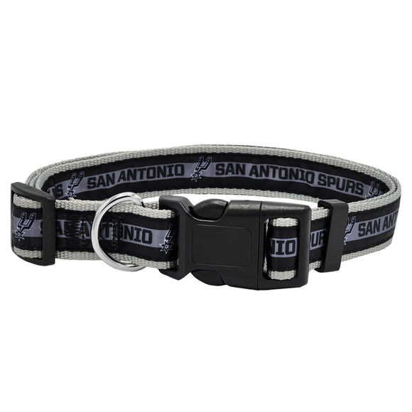 Pet’s First Satin Collar for Dogs and Cats - Small / San Antonio Spurs - Pet Collars & Harnesses 7