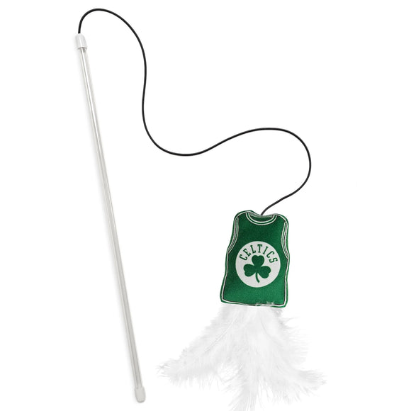 Pet’s First Team Jersey Wand with Catnip for Cats - Boston Celtics - Cat Toys 18