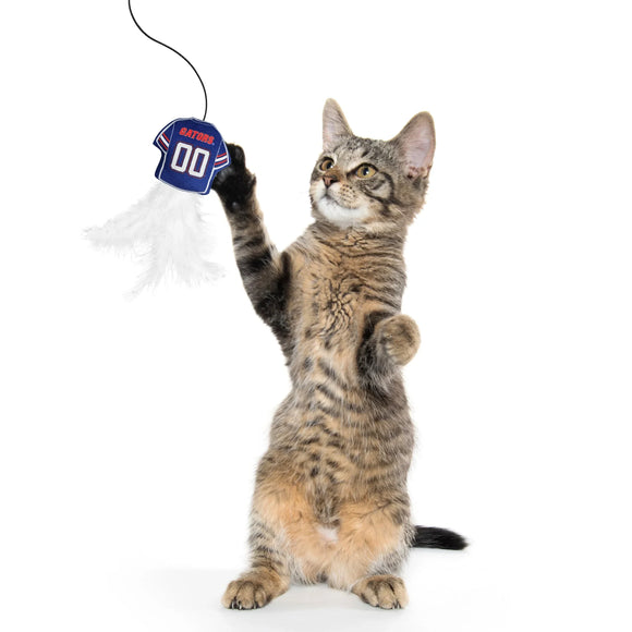 Pet’s First Team Jersey Wand with Catnip for Cats - Florida Gators - Cat Toys 2