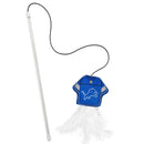 Pet’s First Team Jersey Wand with Catnip for Cats - Detroit Lions - Cat Toys 17
