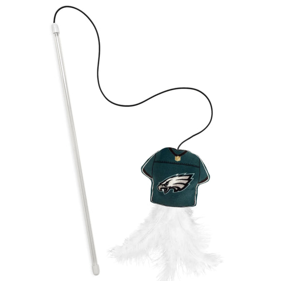 Pet’s First Team Jersey Wand with Catnip for Cats - Philadelphia Eagles - Cat Toys 3