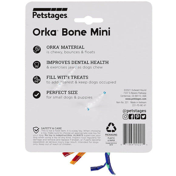 Petstages ORKA Bone Dog Toy 