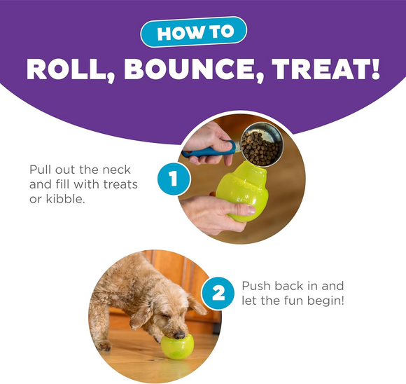 Planet Dog Orbee-Tuff Lil’ Snoop Interactive Treat Dispensing Toy Small - Dog Toys 3