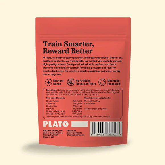 Plato Small Bites Grain-Free Salmon Treats for Dogs - Dog Treats 2