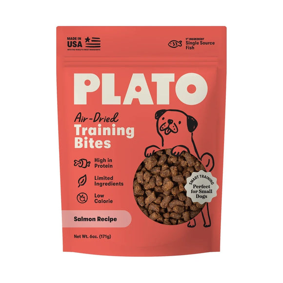 Plato Small Bites Grain-Free Salmon Treats for Dogs - Dog Treats 1