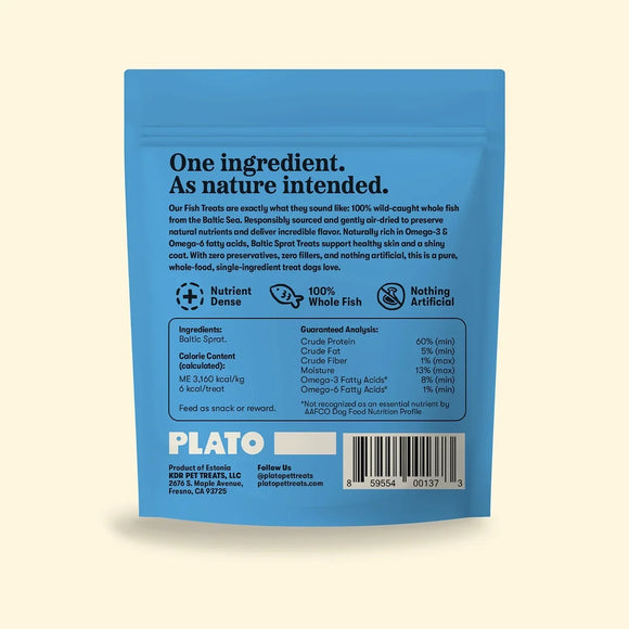Plato Wild Caught Baltic Spray Treats For Dogs (3 oz) - Dog Treats 2