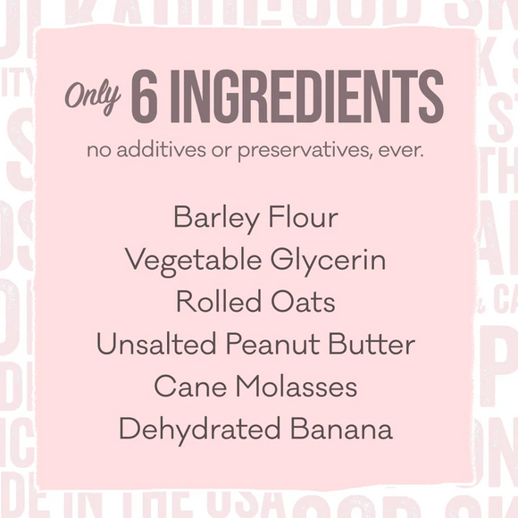 Polkadog Cake Batter Soft & Chewy Bits Peanut Butter & Banana Recipe for Dogs - Dog Treats 3