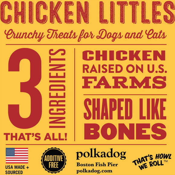 Polkadog Chicken Littles Crunchy Training Bits for Dogs & Cats - Training Dog Treats 2
