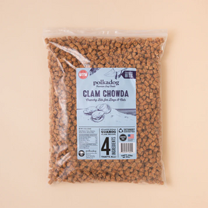 Polkadog Clam Chowda Crunchy Training Bits Treats for Dogs & Cats - 5-lb - Training Dog Treats 2