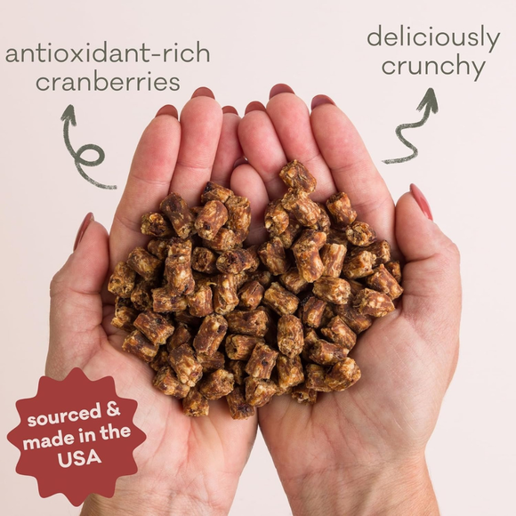 Polkadog Henny Penny Chicken & Cranberry Crunchy Training Bits for Dogs & Cats - Dog Treats 2