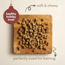 Polkadog Holiday Season’s Eatings Turkey & Cranberry Soft & Chewy Training Dog Treats (12 oz) - Dog Treats 3