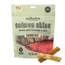 Polkadog Salmon Skins Shorties Smoked Salmon Jerky (3 oz) - Dog Treats 1