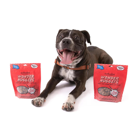 Polkadog Wonder Nuggets Sweet Potato & Beef Liver Soft & Chewy Bits for Dogs (10 oz) - Dog Treats 5