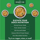flavors dog food topper