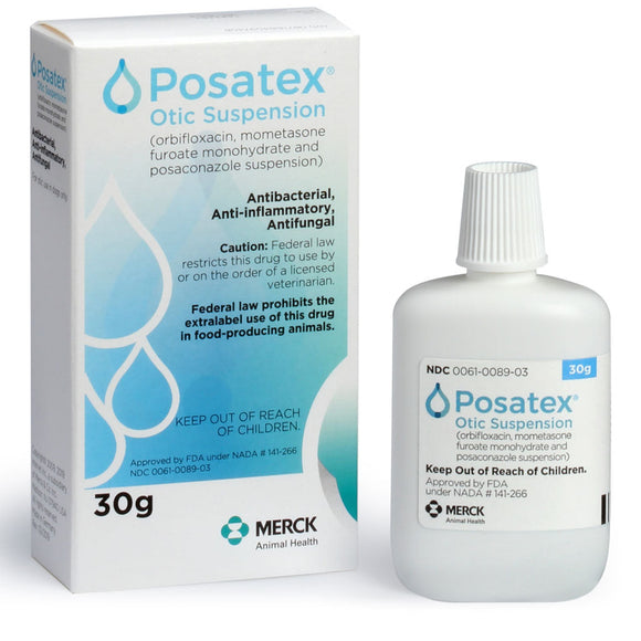 Posatex Otic Suspension for Dogs, 30g