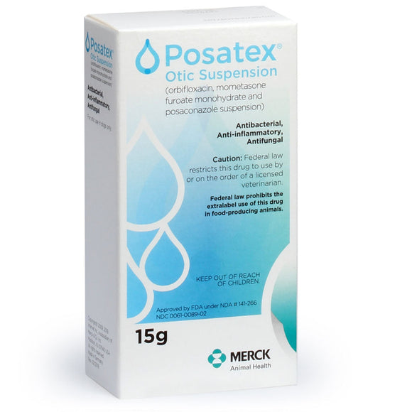 Posatex Otic Suspension for Dogs, 15g