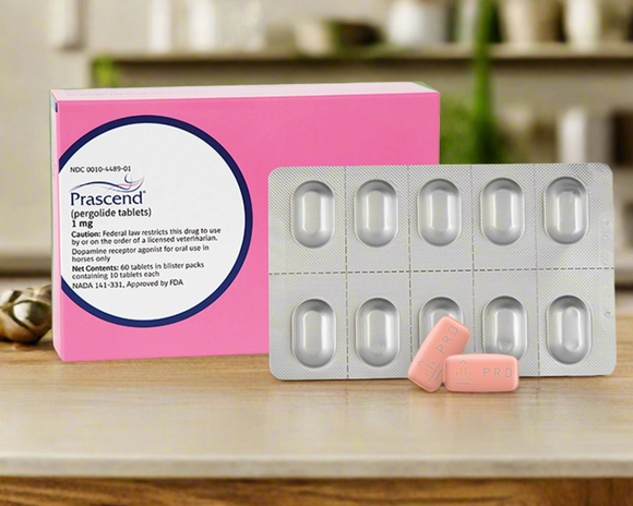 Prascend Label Prascend (Pergolide) for Horses| 1mg | PPID Control
