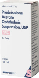 Prednisolone Acetate Ophthalmic Suspension 1% - 15-mL - pet eye drops 5